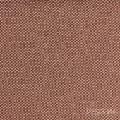 Rosa pink textile sample with repeating rosette motifs, woven texture, and subtle pattern; Vescom Norfolk fabric collection.